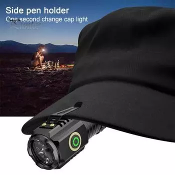 Светодиодный фонарик Мини карманный фонарик Высокая яркость Несколько режимов освещения Перезаряжаемый аварийный фонарик с магнитным основанием Sets