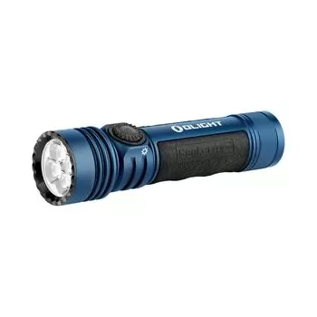 Светодиодный фонарик OLIGHT Seeker 4 Pro, 4600 люмен, с двумя перезаряжаемыми чехлами, в комплекте, для использования на открытом воздухе, предотвращения стихийных бедствий, строительства, самообороны