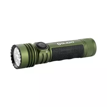 Светодиодный фонарик OLIGHT Seeker 4 Pro, 4600 люмен, с двумя перезаряжаемыми чехлами, в комплекте, для использования на открытом воздухе, предотвращения стихийных бедствий, строительства, самообороны (О.Д.
