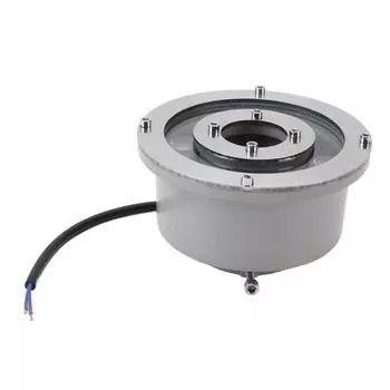 Светодиодный фонтанный светильник из нержавеющей стали, высокой яркости, погружной, подводный, ландшафтный прожектор, белый White 6W