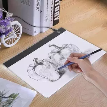 Светодиодный графический планшет для письма, рисования, световой короб, доска для отслеживания, блокноты для копирования, цифровой планшет для рисования Style 3