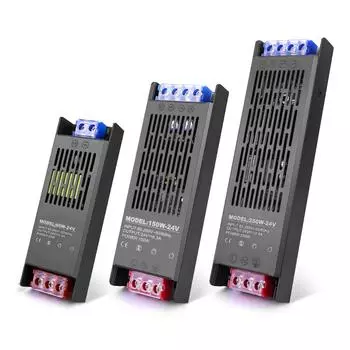 Светодиодный импульсный источник питания полной мощности, адаптер переменного тока 110 В/220 В в постоянный ток 24 В, трансформаторы для освещения, 60 Вт, 150 Вт, 250 Вт, светодиодный драйвер 24V