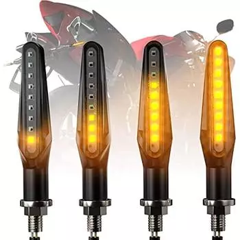 Светодиодный индикатор Мотоцикл E Одобрен Универсальный светодиодный индикатор Дневные ходовые огни Индикатор мотоцикла Светодиодные ходовые огни мотоцикла Янтарный E24 Упаковка 15x11x3cm