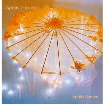 Светодиодный китайский японский пряжа из шелковой ткани, кружево, декоративный зонтик, пляжный зонтик, зонтик принцессы, драматический белый ремесленный зонт, косплей