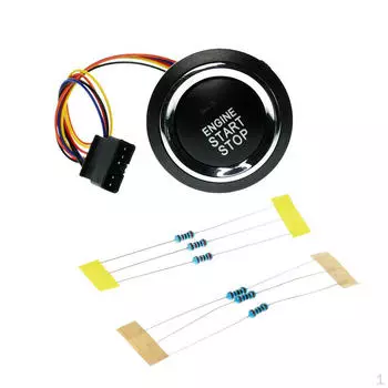 Светодиодный кнопочный переключатель зажигания двигателя Self