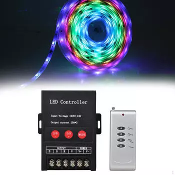 Светодиодный контроллер Аксессуары Функция памяти Практические без задержки ПОСТОЯННЫЙ ТОК 5-24 В для полосы
