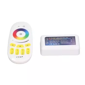Светодиодный контроллер DC524V 2.4G Quad Group Touch LED Strip Light Strip RGB Controller совместим с