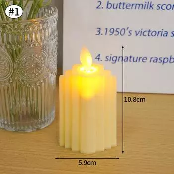 Светодиодный куб, электронный беспламенный светильник-свеча, креативный подарок на день рождения, атмосфера спальни, украшение, стиль Ins, фотореквизит