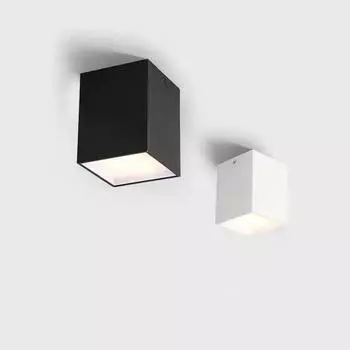 Светодиодный кубический потолочный светильник с регулируемой яркостью и квадратной поверхностью, точечный светильник с напряжением переменного тока 85-265 В, внутреннее освещение, без отверстий, светодиодные потолочные точечные светильники 9W&Warm White&N