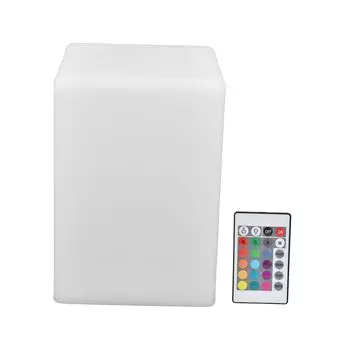 Светодиодный квадратный ночник с дистанционным управлением 16 цветов 4 режима RGBW кубическая лампа для гостиной