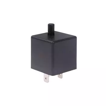 Светодиодный мигающий фонарь Cf14Kt универсальный 3 контакта 12,8 В 0,1 Вт-150 Вт регулируемый светодиодный поворотник мигающий фонарь реле вспышки для автомобиля чёрный