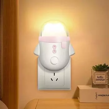 Светодиодный мини-ночник, встраиваемый светодиодный светильник, защита глаз, ночник, лампа, использование у кровати, кормление ребенка, гостиная US