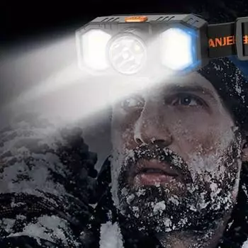 Светодиодный налобный фонарь COB USB перезаряжаемый водонепроницаемый кемпинговый налобный фонарь налобный фонарь для рыбалки на открытом воздухе рыболовный налобный фонарь