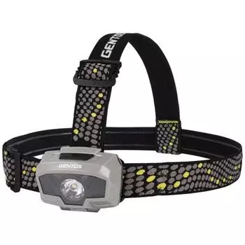 Светодиодный налобный фонарь GENTOS [Яркость 230 люмен/Практичное освещение 6 часов/Защита от пыли/брызг] Использует 3 батарейки типа ААА Combibreaker CB-101D