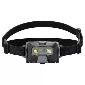 Светодиодный налобный фонарь Ledlenser 502796, перезаряжаемый, HF6R Core, черный, макс. 800 лм, водонепроницаемый, IP68, компактный, 126 г, легкий, красный, для рыбалки