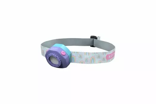 Светодиодный налобный фонарь Ledlenser KIDLED4R фиолетовый перезаряжаемый макс 40 люмен 502536 японский радуга детский [подлинный продукт] (фиолетовый)