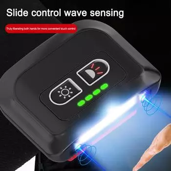 Светодиодный налобный фонарь с датчиком движения COB Hat Clip Light USB перезаряжаемый индукционный налобный фонарь для кемпинга на открытом воздухе поисковый фонарь