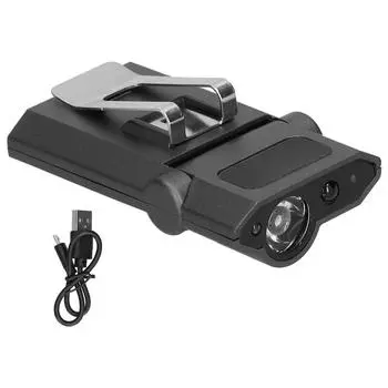 Светодиодный налобный фонарь с датчиком жестов Clipon Hat Light для кемпинга, рыбалки, альпинизма, пешего туризма
