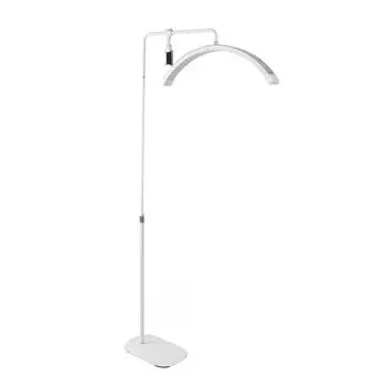 Светодиодный напольный светильник для наращивания ресниц 35 Вт, полумесяц, напольная лампа для красоты, ухода за кожей, ресниц, бровей EU Plug