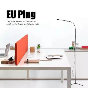 Светодиодный напольный светильник с современной функцией защиты глаз, регулируемой яркостью, для рабочего стола, фортепиано, дома 100?240В