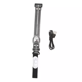 Светодиодный нарукавный браслет водонепроницаемый перезаряжаемый ночной защитный светящийся браслет для ходьбы на открытом воздухе бега черный чёрный