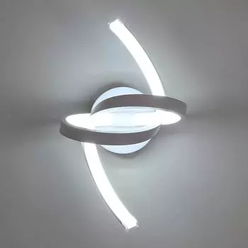Светодиодный настенный светильник для помещения, современный дизайн, настенный светильник, холодный белый свет, акриловый настенный светильник для лестницы, гостиной, спальни, коридора, столовой, балкона