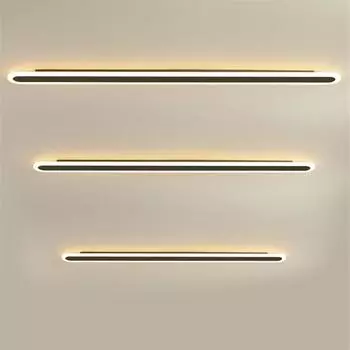 Светодиодный настенный светильник Энергосберегающие лампы Длинный настенный светильник Внутреннее украшение Бра Warm White (2700-3500K)