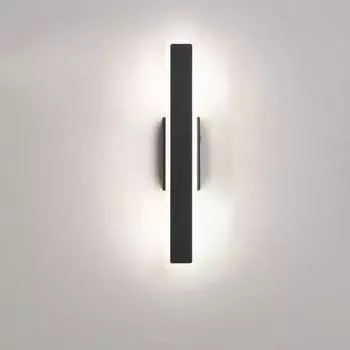 Светодиодный настенный светильник Креативный светодиодный настенный светильник Современный дизайн Настенный светильник Черные светильники для внутреннего освещения для спальни Гостиная Стол для чтения Прихожая