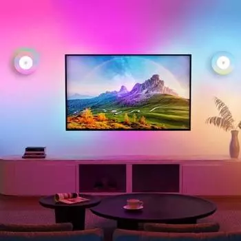 Светодиодный настенный светильник с мягким свечением, без мерцания, сенсорный выключатель, перезаряжаемый ИК-пульт дистанционного управления, атмосферное освещение, прикроватная лампа белый