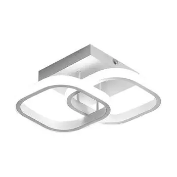 Светодиодный настенный светильник, современная и модная гостиная, спальня, прикроватная лампа, лампа для лестницы и прохода One Size белый