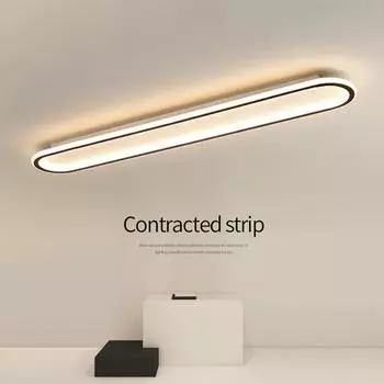 Светодиодный настенный светильник, современная и модная гостиная, спальня, прикроватная лампа, лампа для лестницы и прохода One Size чёрный