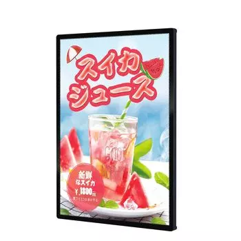 Светодиодный настенный светящийся плакат, держатель для плаката, светодиодная подсветка, высокая яркость 5500 люкс, панель CJW, тонкая, настольная, подвесная, знак, рамка,