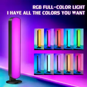 Светодиодный настольный атмосферный монитор с подсветкой Ночной светильник RGB PC Ambient Pickup Lamp с дистанционным управлением Ленточный светильник Декор ТВ-подсветка