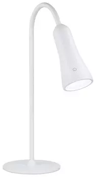 Светодиодный настольный светильник GENTOS с возможностью зарядки через USB 300 В Использует специальную аккумуляторную батарею Настольный светильник с заботой о глазах Lemillion White [Яркость люмен]