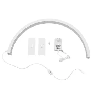 Светодиодный настольный светильник Half Moon, белый, 25 Вт, 22 дюйма, 100?240 В настольная лампа Half Moon для красоты и ухода за кожей