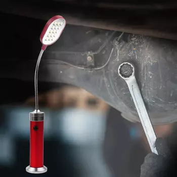 Светодиодный ночник для гриля-барбекю, рабочее освещение, гибкие аксессуары для гриля на гибкой стойке красный