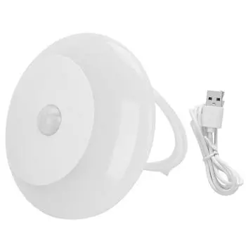 Светодиодный ночник мини подвесной датчик движения индукционная лампа для спальни прохода ванной комнаты