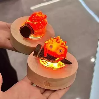 Светодиодный ночник перезаряжаемый настольный рассеянный свет мягкий мерцающий без мультяшной формы декоративный прикроватный светильник декор A