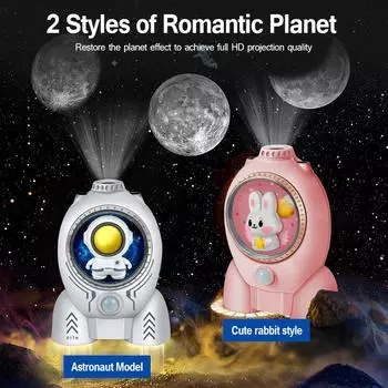 Светодиодный ночник, проектор галактики, проектор звездного неба, планетарий, ночник для комнаты, декоративный звездный свет, детский подарок