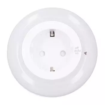 Светодиодный ночник с регулируемой яркостью и поворотным переключателем, 3 режима регулировки, подключаемый ночник