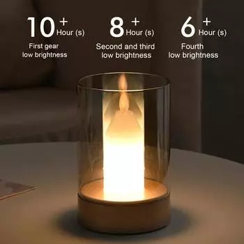 Светодиодный ночник с управлением жестами, мягким свечением, без мерцания, датчиком движения Touch