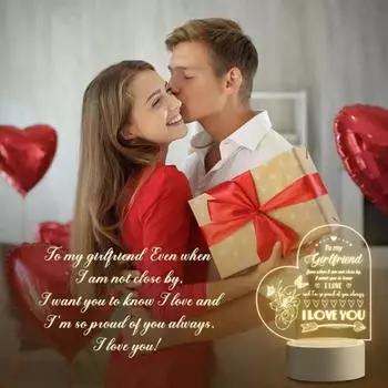 Светодиодный ночник с устойчивым основанием, мягкий свет, отсутствие мерцания