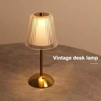 Светодиодный ночник сенсорный перезаряжаемый ночник для спальни спальня кабинет прикроватный бар атмосфера украшение стеклянные светодиодные настольные лампы