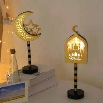 Светодиодный ночник со стабильным основанием, креативной формы, без мерцания, приятный для глаз, на батарейках, мягкий светящийся прикроватный светильник