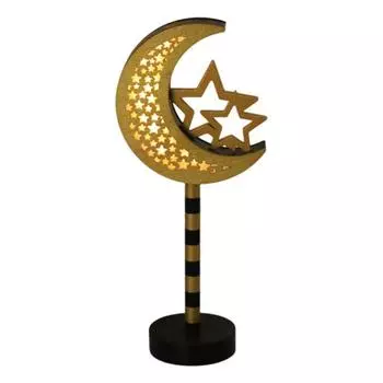 Светодиодный ночник со стабильным основанием, креативной формы, без мерцания, приятный для глаз, на батарейках, мягкий светящийся прикроватный светильник