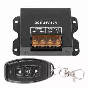 Светодиодный одноцветный диммер-контроллер с 3 клавишами, беспроводной пульт дистанционного управления большой мощности