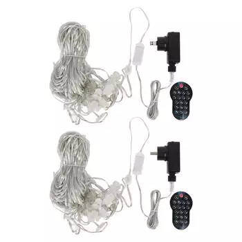 Светодиодный оконный занавес, программируемый, умный, цветной, 400 RGB, управление через приложение, домашний декор, гирлянда US Plug 100240V