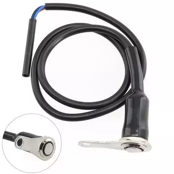 Светодиодный переключатель для мотоцикла ВКЛ+ВЫКЛ, крепление на руль, водонепроницаемые противотуманные фары из нержавеющей стали 12 В, кнопочные переключатели для мотоциклетного гудка