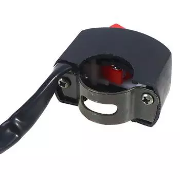 Светодиодный переключатель фар вдали от трехлинейной кнопки переключателя руля мотоцикла Onesize