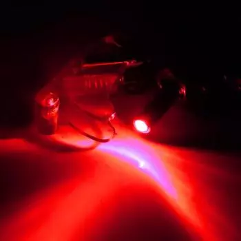 Светодиодный переключатель с защитной крышкой, управление вкл./выкл., 5 цветов SPST, тумблер, 1 шт., внутренние детали, 12 В, 20 А, автомобильная крышка, светодиодный тумблер синий